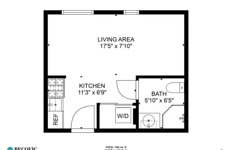 Studio Edgewater Apartment