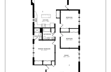 3 Bedroom Arlington Heights Apartment