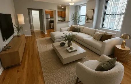 2 Bedroom Uptown Apartment