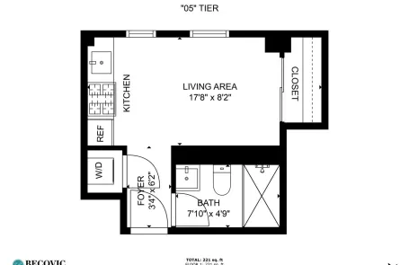 Studio Sheridan Park Apartment