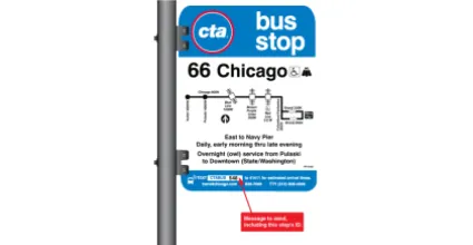 CTA Adds Bus Tracker Texting Info To Every Bus Stop copy