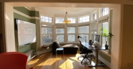 sun room office with whiteboard_blog image